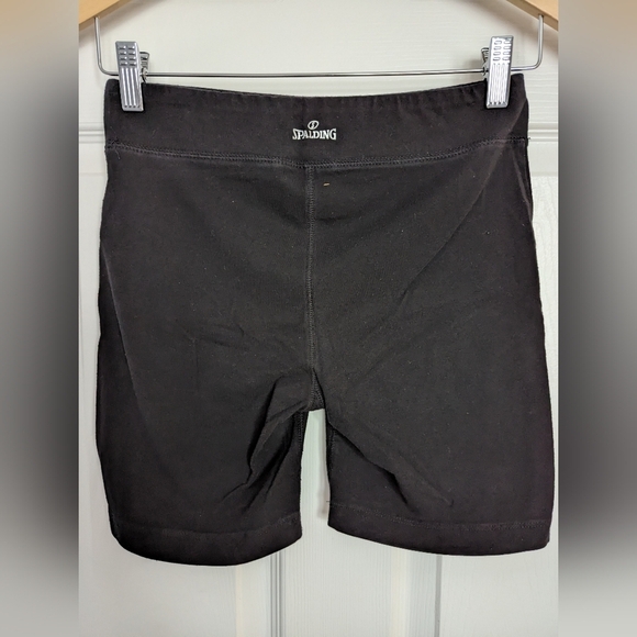 Spalding Women's (Size Medium) Black Shorts - Picture 2 of 8